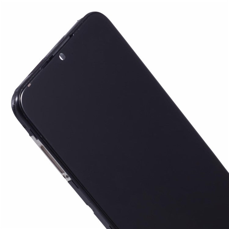 For TECNO Spark 8C 4G KG5k, KG5j Grade C LCD Screen and Digitizer Assembly + Frame Replacement Part (Without Logo)