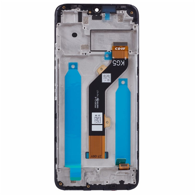 For TECNO Pop 5 LTE 4G BD4 Grade C LCD Screen and Digitizer Assembly + Frame Replacement Part (Without Logo)