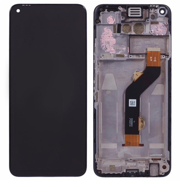 For Infinix Note 7 X690 Grade C LCD Screen and Digitizer Assembly + Frame Replacement Part (Without Logo)