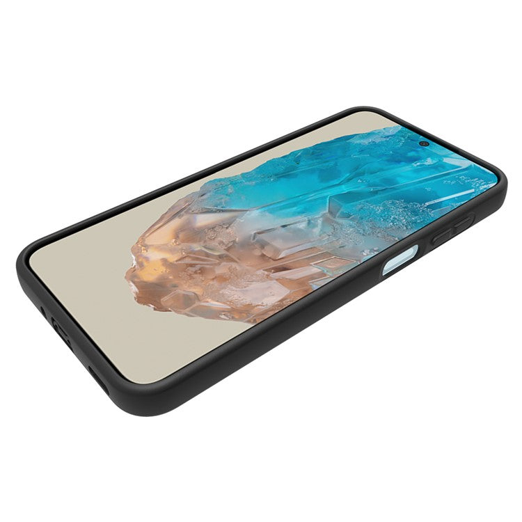 10Pcs / Pack for Samsung Galaxy M35 5G Case Anti-Fingerprint TPU Thin Phone Cover - Black