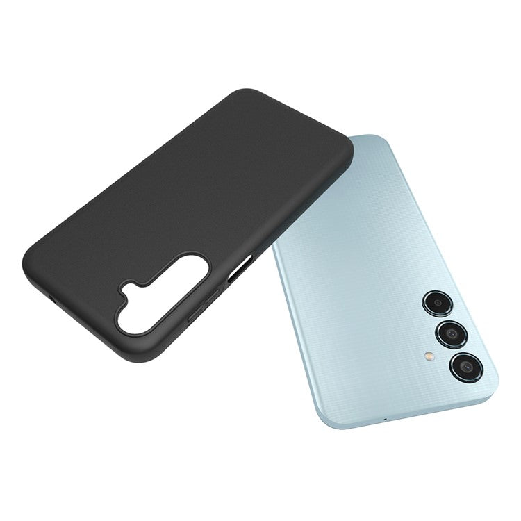 10Pcs / Pack for Samsung Galaxy M35 5G Case Anti-Fingerprint TPU Thin Phone Cover - Black