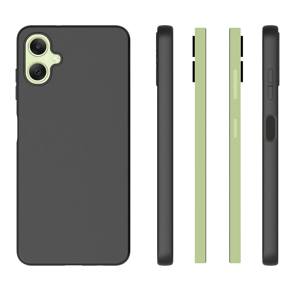 10Pcs / Pack for Samsung Galaxy A06 Case Soft TPU Frosted Protective Cover - Black