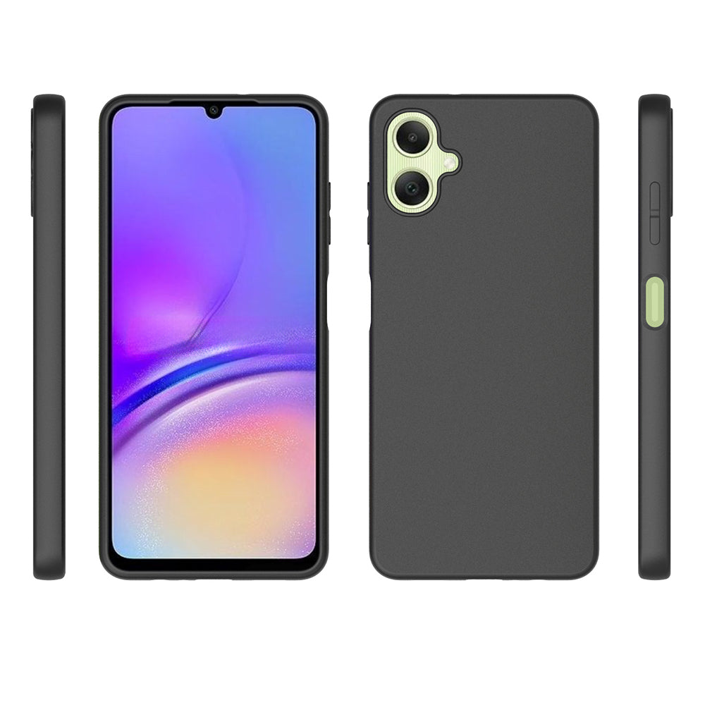 10Pcs / Pack for Samsung Galaxy A06 Case Soft TPU Frosted Protective Cover - Black