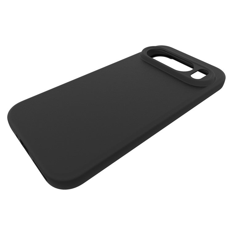 10Pcs / Pack for Google Pixel 9 Pro XL Case Anti-Fingerprint Soft TPU Protective Cover - Black
