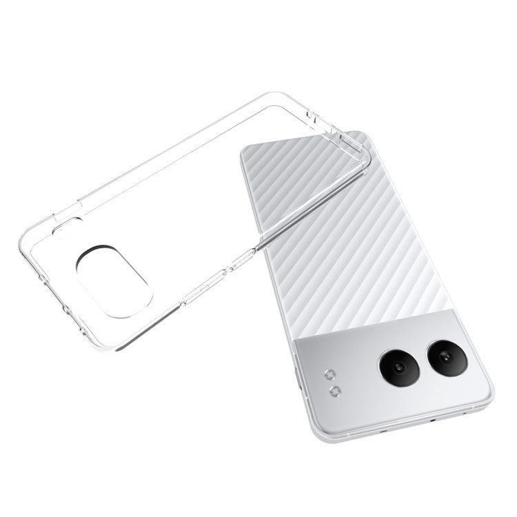 10Pcs / Pack For OnePlus Nord 4 Clear Case Watermark-Free TPU Protective Cover