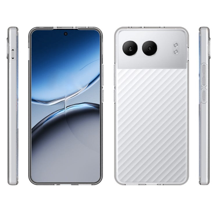 10Pcs / Pack For OnePlus Nord 4 Clear Case Watermark-Free TPU Protective Cover