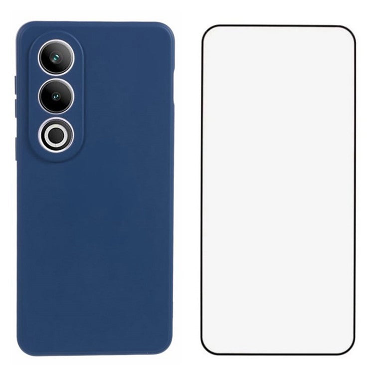 WANLONFENG RB2 Series for OnePlus Ace 3V 5G TPU Case Anti-drop Cover with Screen Protector - Sapphire