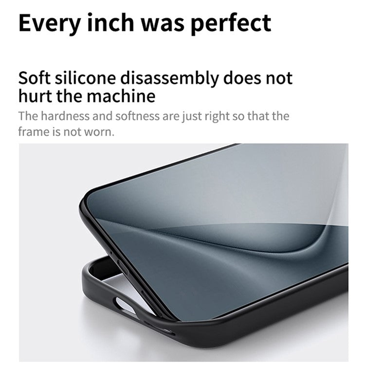 For Huawei Pura 70 Ultra Phone Case Kickstand Matte Back Cover Compatible with MagSafe - Transparent