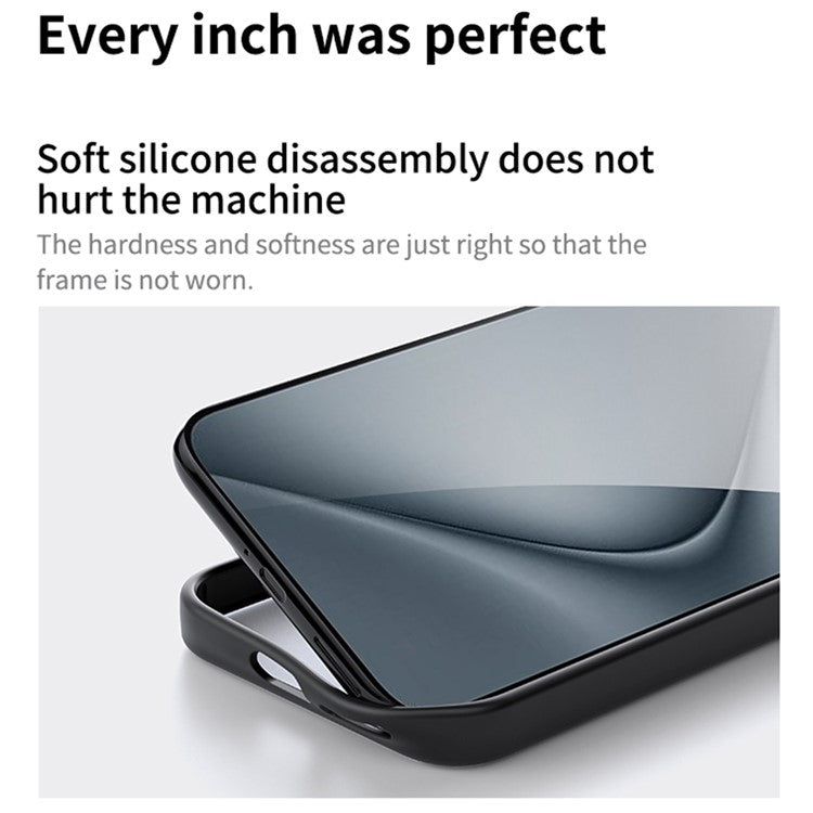 For Huawei Pura 70 Phone Case Kickstand Matte Back Cover Compatible with MagSafe - Grey