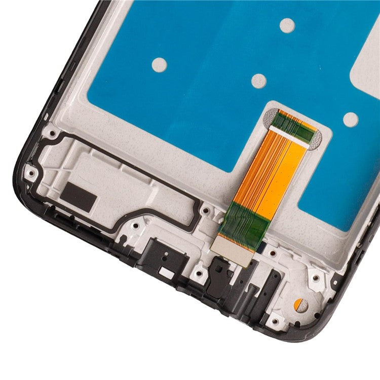 For Honor X6a 4G Grade C LCD Screen and Digitizer Assembly + Frame Replacement Part (Without Logo)