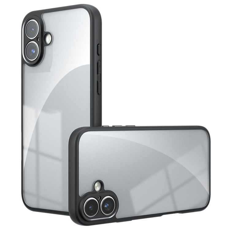 For iPhone 16 Case TPU+PC Shockproof Phone Cover