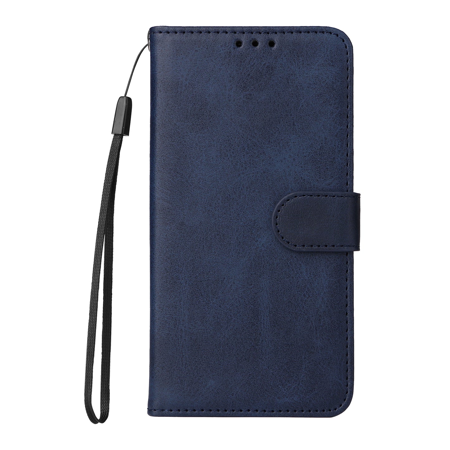 For Samsung Galaxy A16 5G / A16 4G Case PU Leather Phone Cover with Cash / Card Slots - Blue
