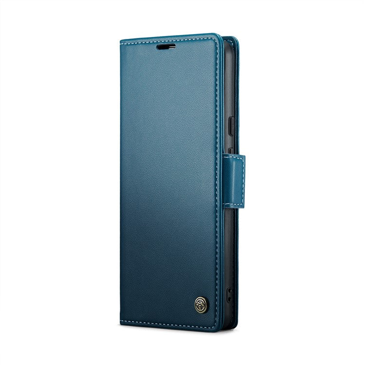 CASEME 023 Series For Google Pixel 9 Pro XL Case RFID Blocking Glossy Stand Phone Cover - Blue