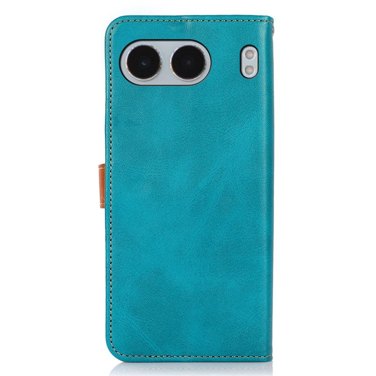 KHAZNEH For OnePlus Nord 4 Wallet Phone Case Stand Leather Flip Cover - Blue