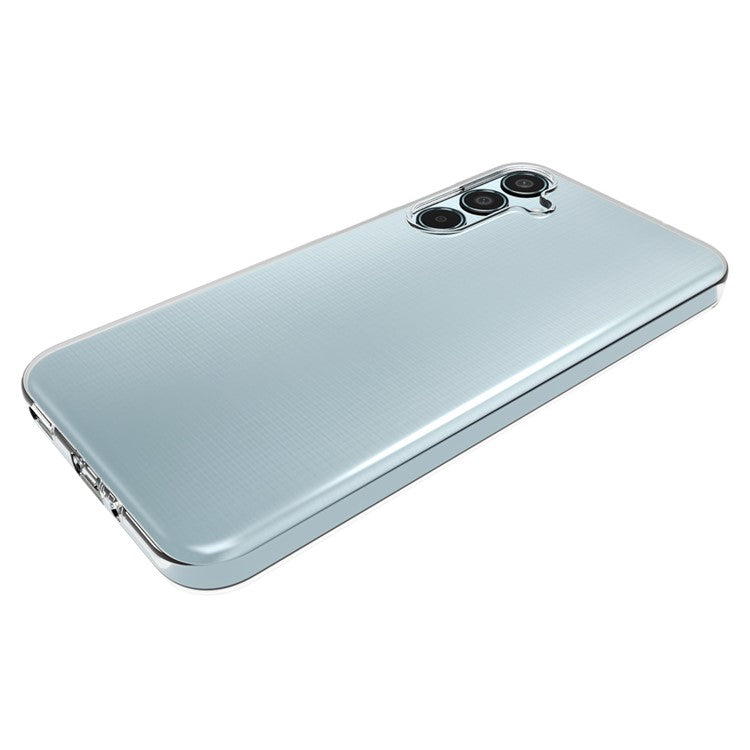 For Samsung Galaxy M35 5G Clear Phone Case Watermark-Resistant TPU Back Cover
