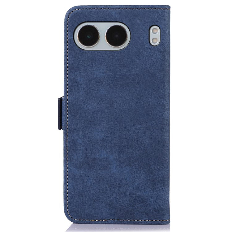 ABEEL For OnePlus Nord 4 Case Retro Leather Phone Cover Wallet Stand View - Blue