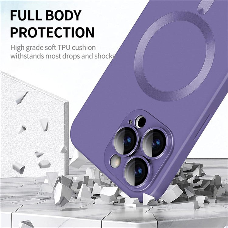 ENKAY HAT PRINCE For iPhone 16 Case Compatible with MagSafe Scratch Proof TPU Phone Shell - Dark Blue