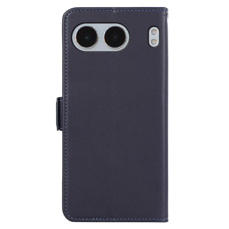ABEEL For OnePlus Nord 4 Case Leather Phone Cover with RFID Blocking Wallet - Blue