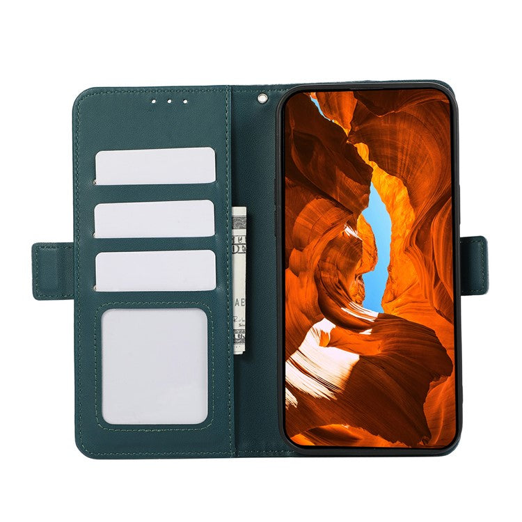 ABEEL For OnePlus Nord 4 Case Leather Phone Cover with RFID Blocking Wallet - Green