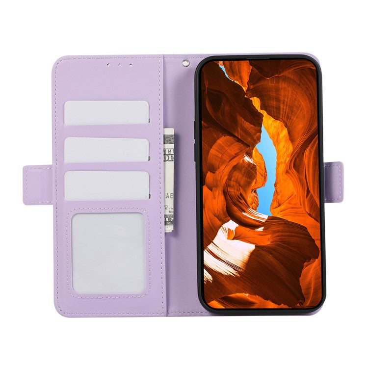 ABEEL For OnePlus Nord 4 Case Leather Phone Cover with RFID Blocking Wallet - Purple