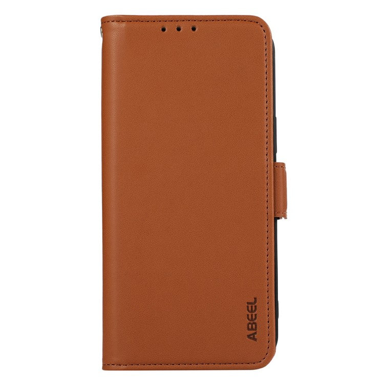 ABEEL For OnePlus Nord 4 Case Leather Phone Cover with RFID Blocking Wallet - Brown