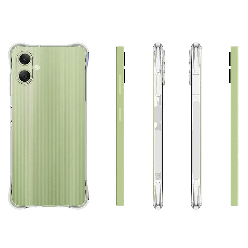 For Samsung Galaxy A06 TPU Phone Case Non-Slip Transparent Mobile Phone Cover