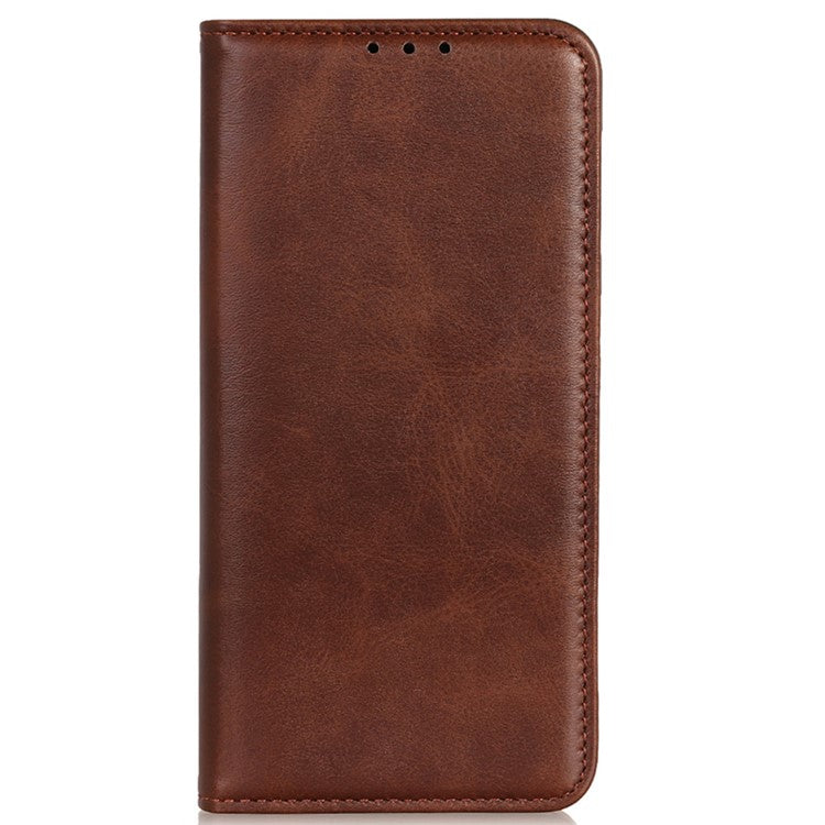 For OnePlus Nord 4 Case Split Leather Flip Wallet Phone Cover - Coffee