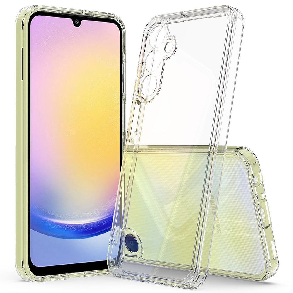 For Samsung Galaxy A16 5G / A16 4G Clear Phone Case TPU+Acrylic Shockproof Phone Back Cover