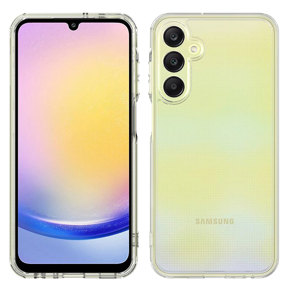 For Samsung Galaxy A16 5G / A16 4G Clear Phone Case TPU+Acrylic Shockproof Phone Back Cover