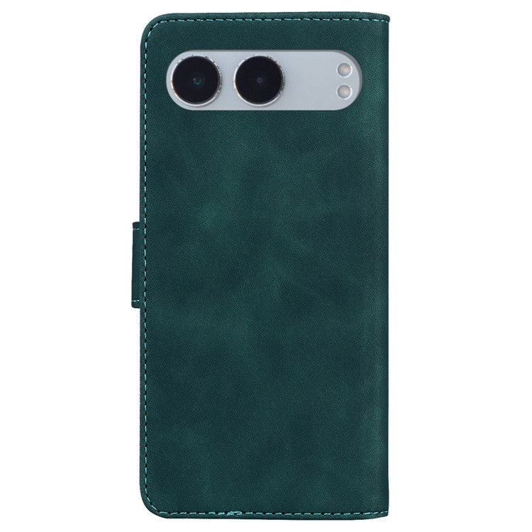 For OnePlus Nord 4 Stand Case PU Leather Phone Cover Butterfly Printed - Green