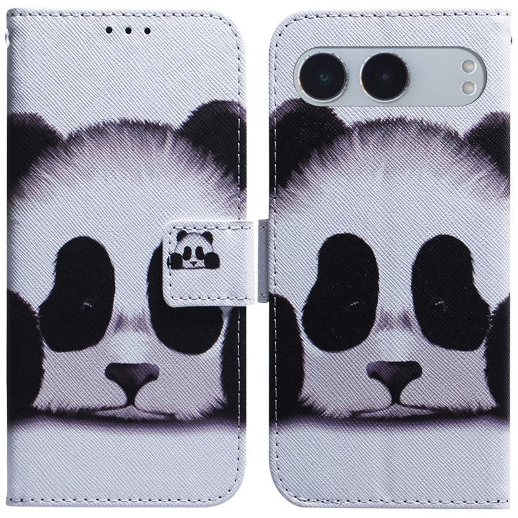 For OnePlus Nord 4 Wallet Case Pattern Print Leather Phone Cover - Panda