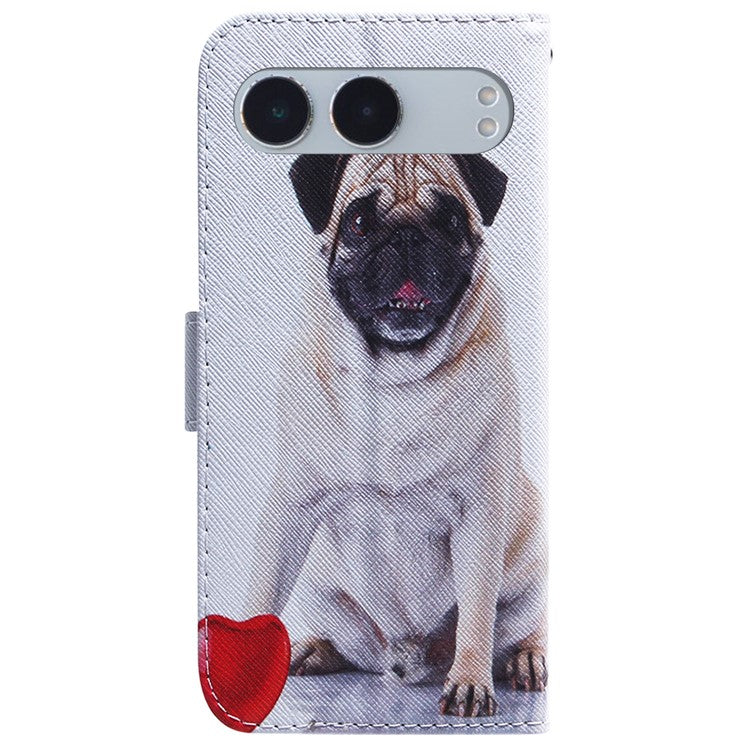 For OnePlus Nord 4 Wallet Case Pattern Print Leather Phone Cover - Dog