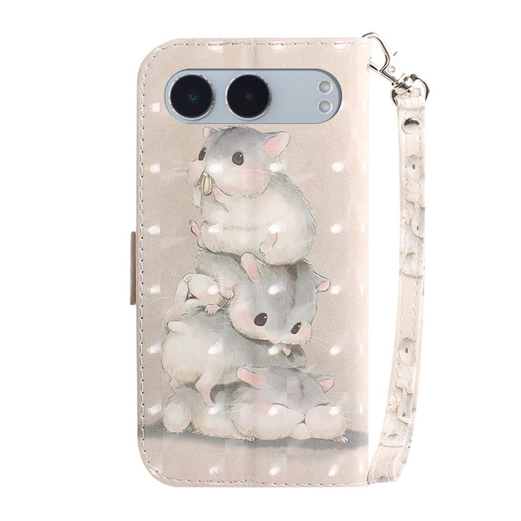 For OnePlus Nord 4 Case Pattern Printing Leather Wallet Phone Cover - Stacking Squirrels