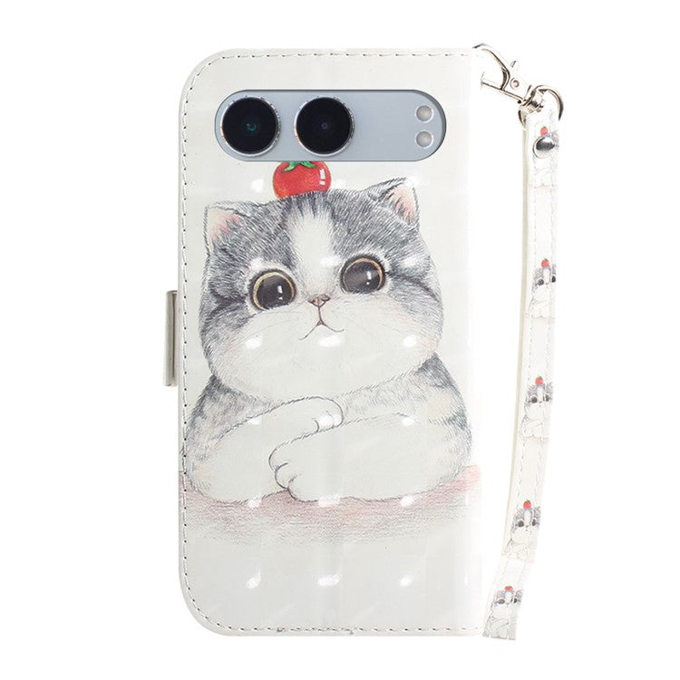For OnePlus Nord 4 Case Pattern Printing Leather Wallet Phone Cover - Cute Cat