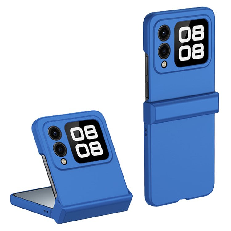 For Huawei nova Flip 5G Case Hinge Protection Skin-touch PC Phone Cover - Blue