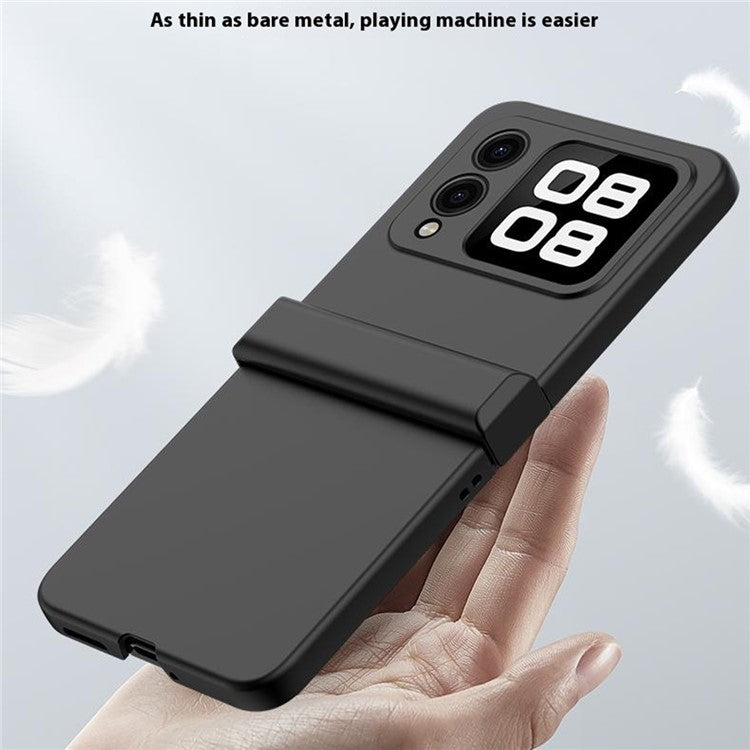 For Huawei nova Flip 5G Case Hinge Protection Skin-touch PC Phone Cover - Blue