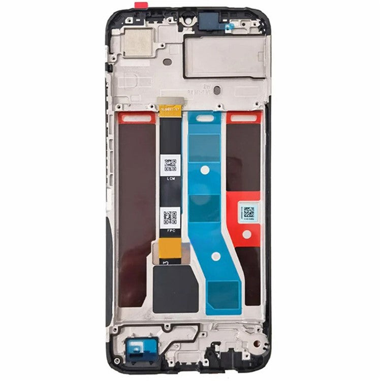 For Realme Note 50 4G Grade C LCD Screen and Digitizer Assembly + Frame Replacement Part (Without Logo)