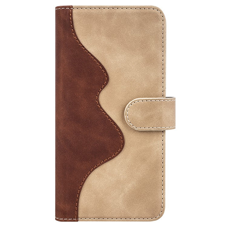 For OnePlus Nord 4 Wallet Case Leather Phone Cover Splicing Color - Yellow