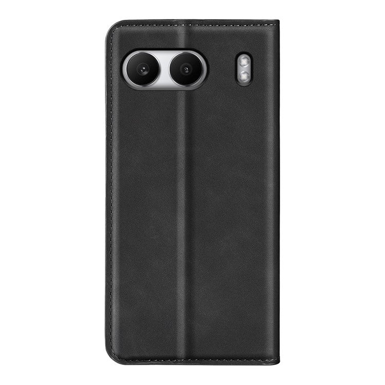 For OnePlus Nord 4 Case Skin-Touch Leather Wallet Phone Cover - Black