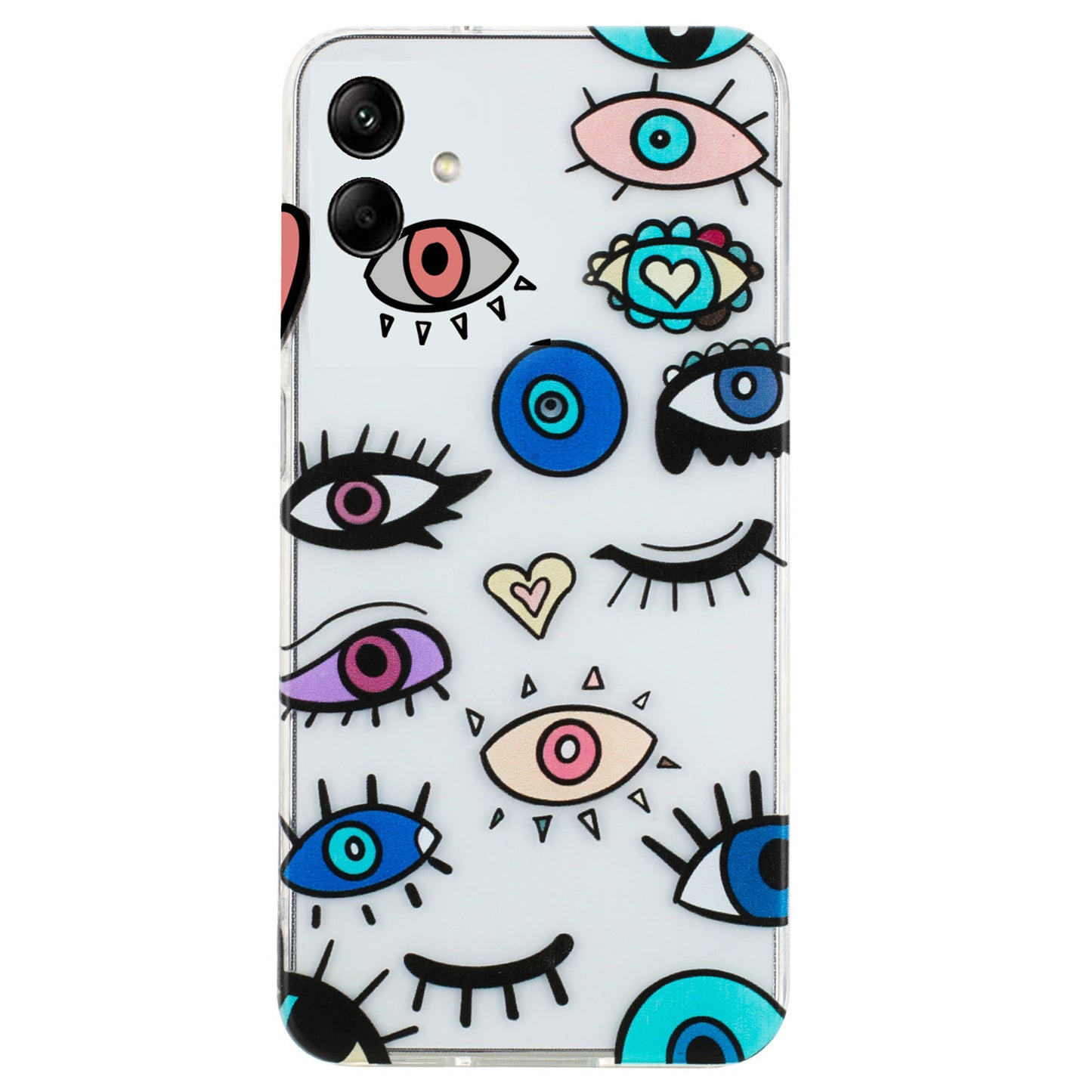 For Samsung Galaxy A06 Case Pattern Printing Soft TPU Back Phone Cover - Eye Monster