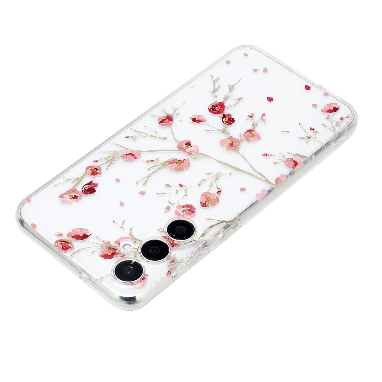 For Samsung Galaxy A16 5G / A16 4G Case Pattern Printing Soft TPU Back Phone Cover - Flower