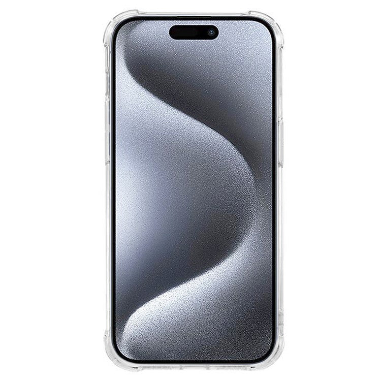 KALEBOL KLB-TPU002 For iPhone 16 Pro Case 1.5mm TPU Airbag Corners Clear Phone Cover