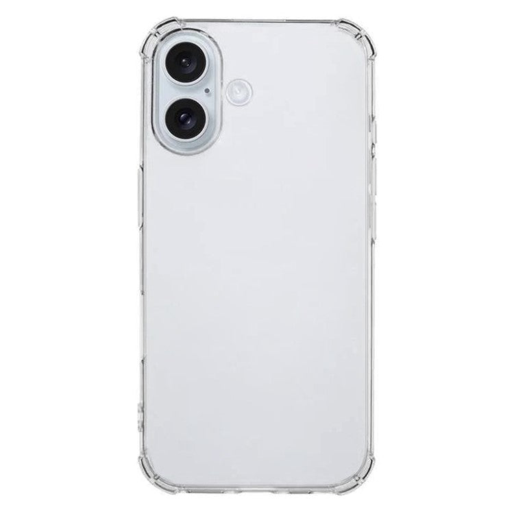KALEBOL KLB-TPU002 For iPhone 16 Case 1.5mm TPU Airbag Corners Clear Phone Cover