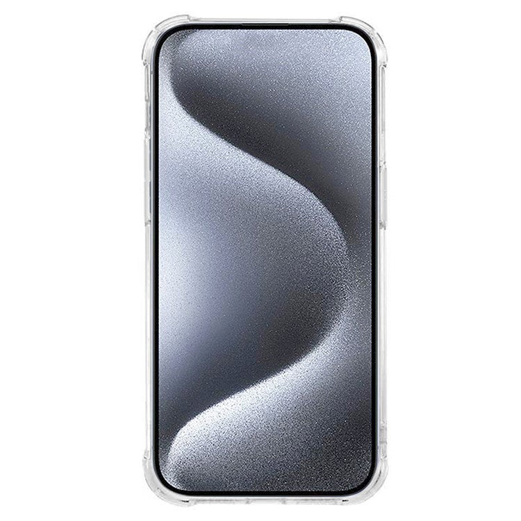 KALEBOL KLB-TPU002 For iPhone 16 Case 1.5mm TPU Airbag Corners Clear Phone Cover
