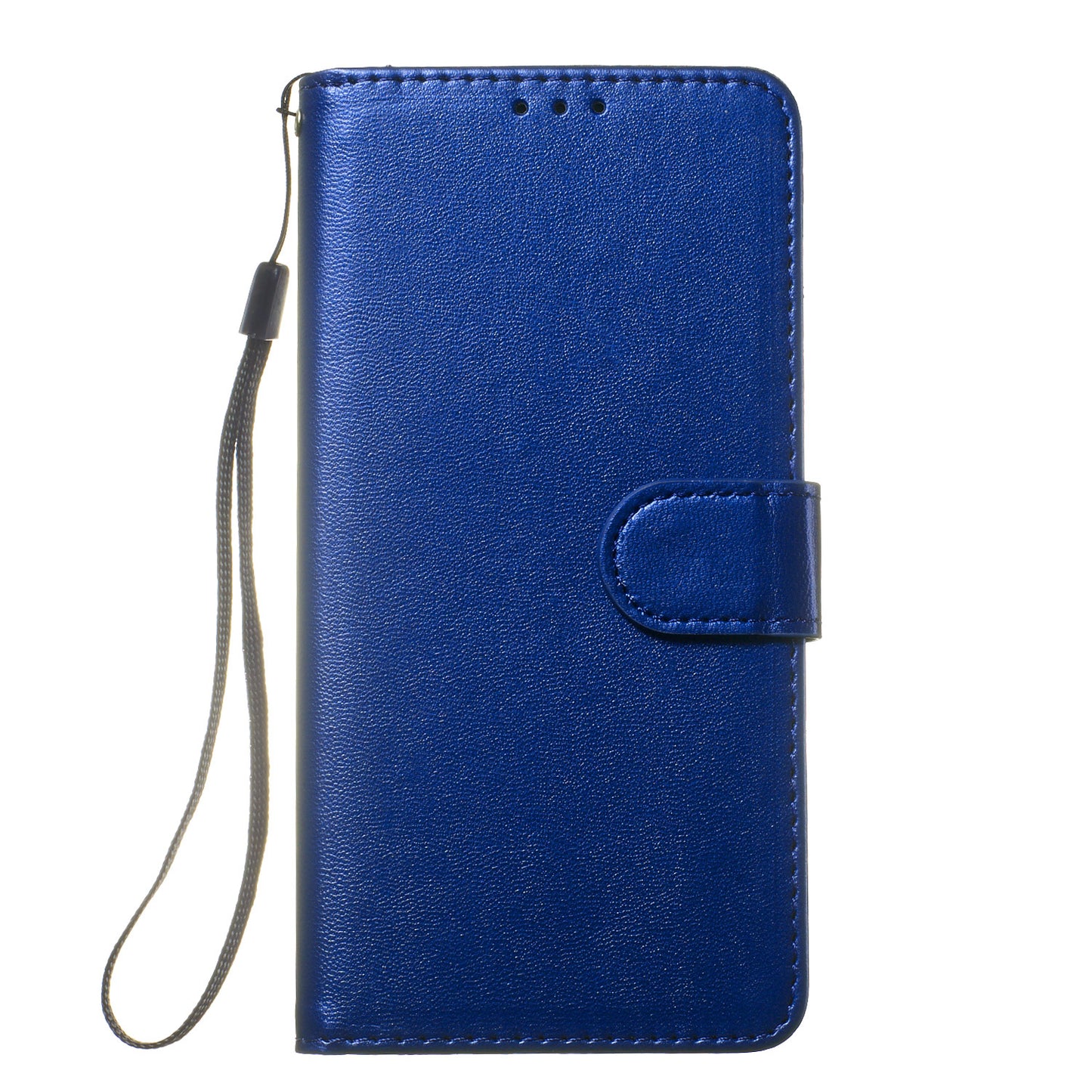 For Samsung Galaxy A16 5G / A16 4G Case PU Leather Flip Phone Cover Wallet Card Slot Holder - Blue