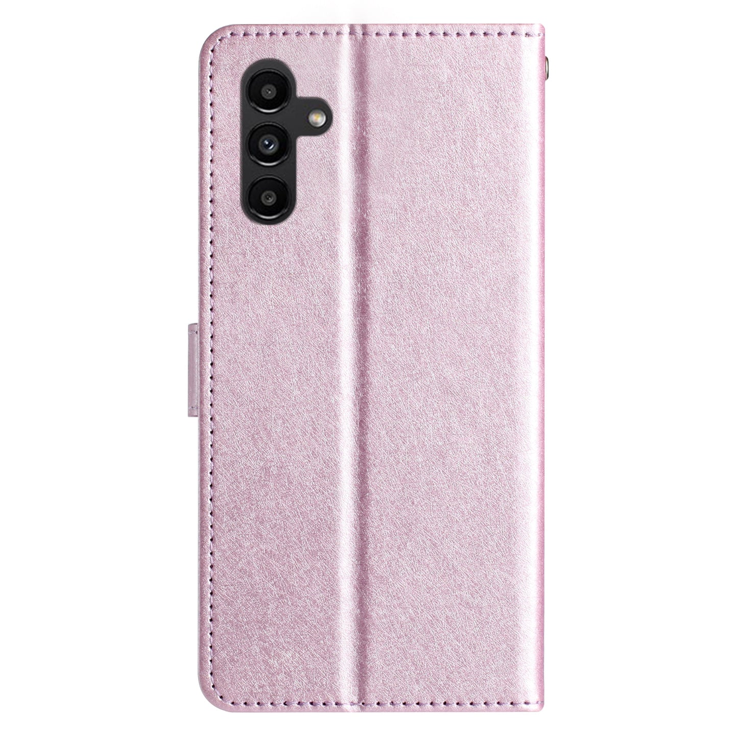 For Samsung Galaxy A16 5G / A16 4G Wallet Case Leather Folio Phone Cover Magnetic Clasp - Light Purple