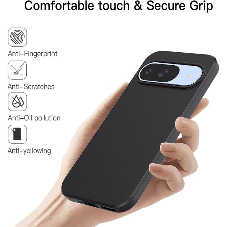 For Google Pixel 9 Pro / Pixel 9 Case Anti-Drop Soft TPU Matte Phone Cover