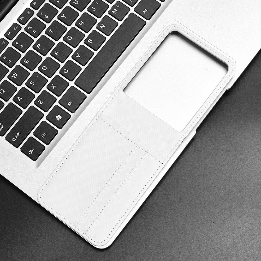 For Motorola Razr 50 Ultra 5G Case PU Leather+PC Card Holder Mobile Phone Cover - White