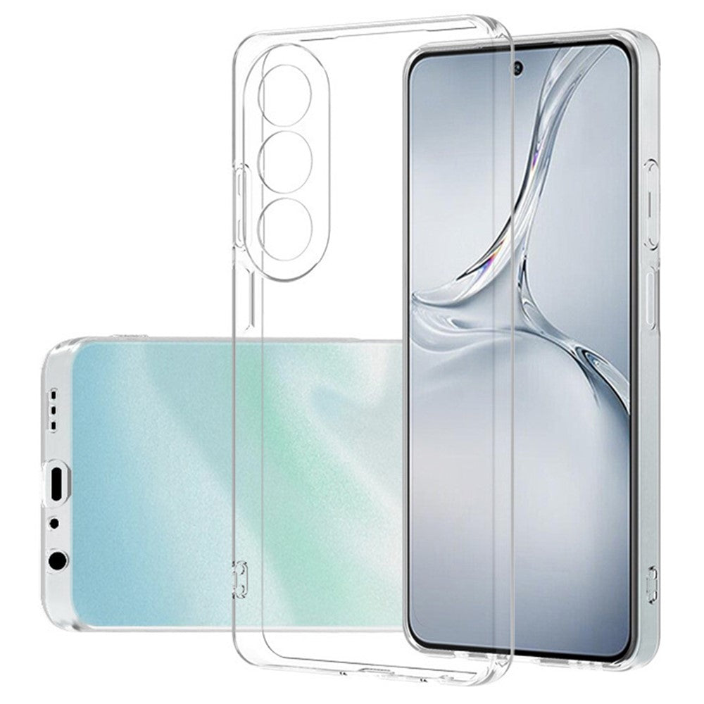 For Oppo K12x 5G (India) Case Ultra-Thin Flexible TPU Clear Phone Cover