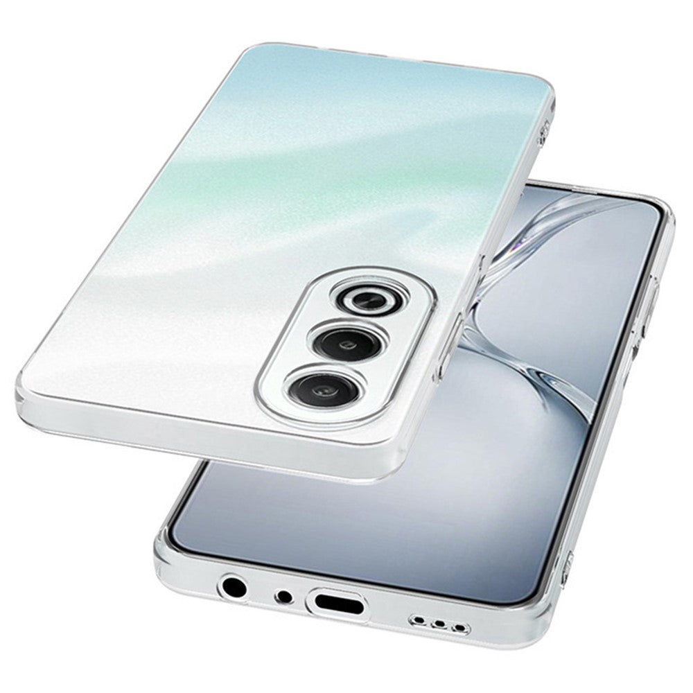 For Oppo K12x 5G (India) Case Ultra-Thin Flexible TPU Clear Phone Cover